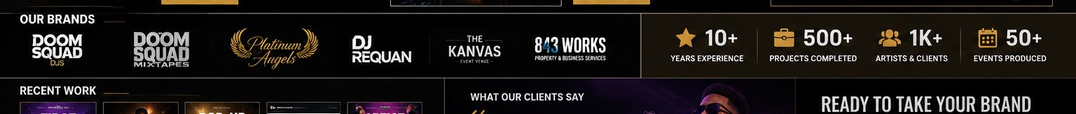 DSMG brands and business proof visual